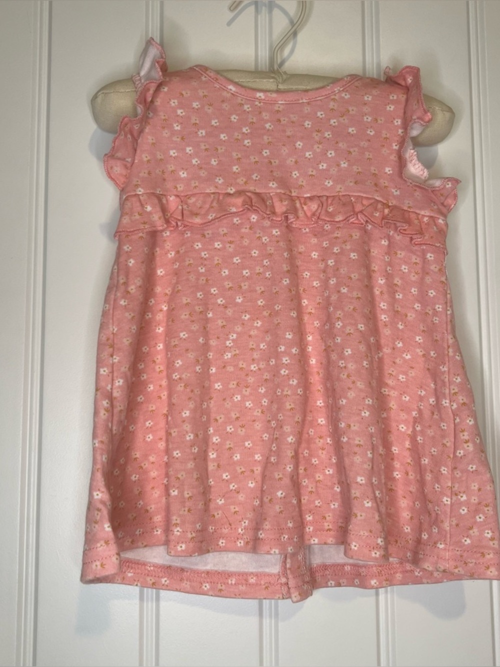 Pink flower dress